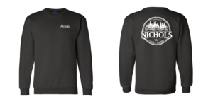 Nichols Logo Pullover 2.0 - Black