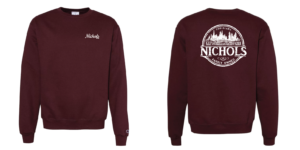 Nichols Logo Pullover 2.0 - Maroon