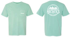 Nichols Logo Tee - Chalky Mint