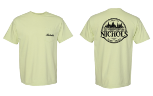 Nichols Logo Tee - Celadon