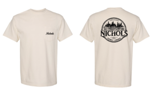 Nichols Logo Tee - Ivory